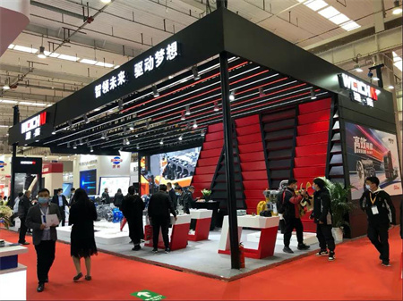 內燃機零部件展會布置效果