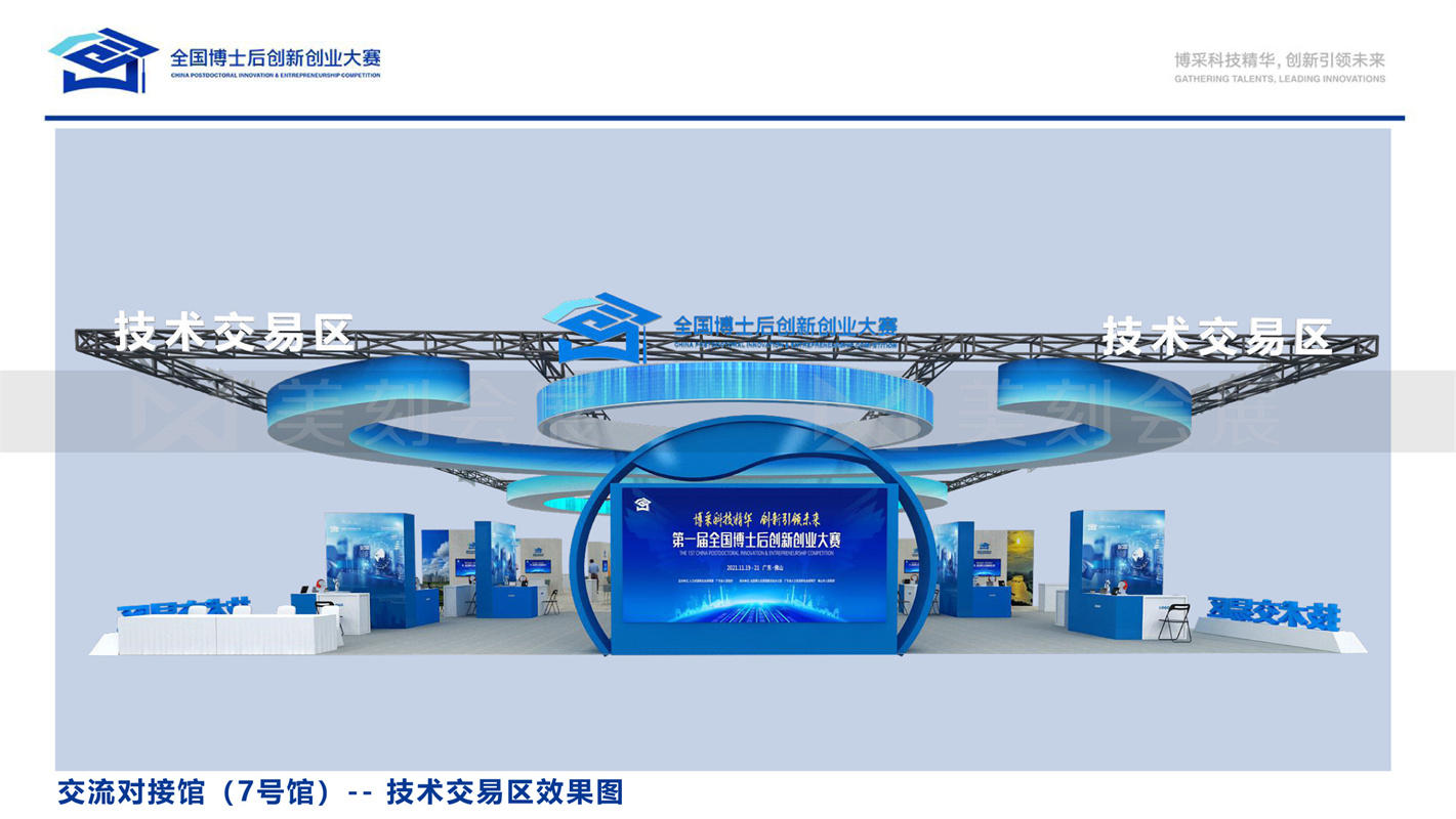 第一屆全國博士后創新創業大賽展會布置